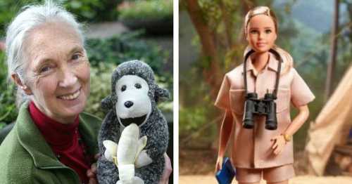 Вчена-приматолог Джейн Гуддол стала прототипом для ляльки Барбі