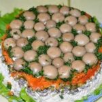 Салат «Лісова галявина» – кілька варіантів популярного рецепту