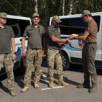 Кіровоградщина: бойові медики 121-ї окремої бригади отримали автомобілі швидкої допомоги (ФОТО)