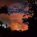 Бахчисарай палає: ЗСУ знищили склади матеріально-технічного забезпечення флоту рф