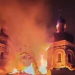 РФ обстріляла Успенський собор Києво-Печерської лаври: ПЦУ показала наслідки руйнувань