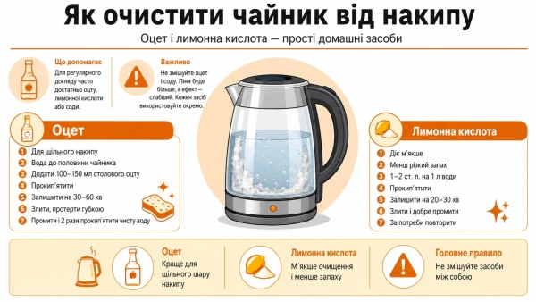 Чайник з накипом