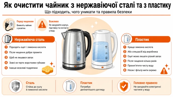 Пластиковий чайник